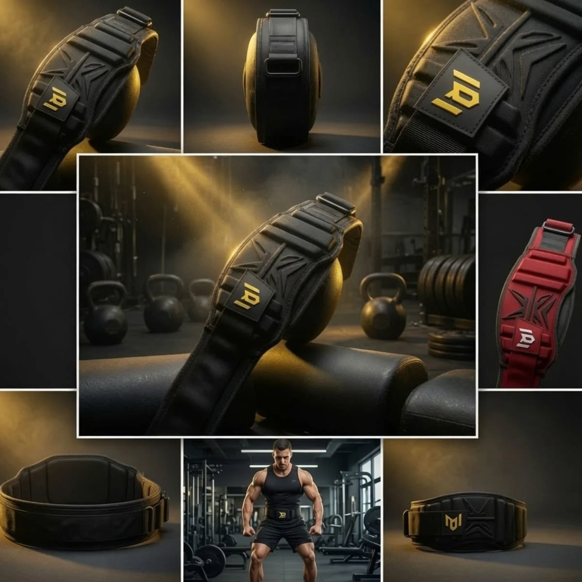 Alpha Tactical Weightlifting Belt by AlphagearX BD for core support and stability during heavy lifts in Bangladesh.