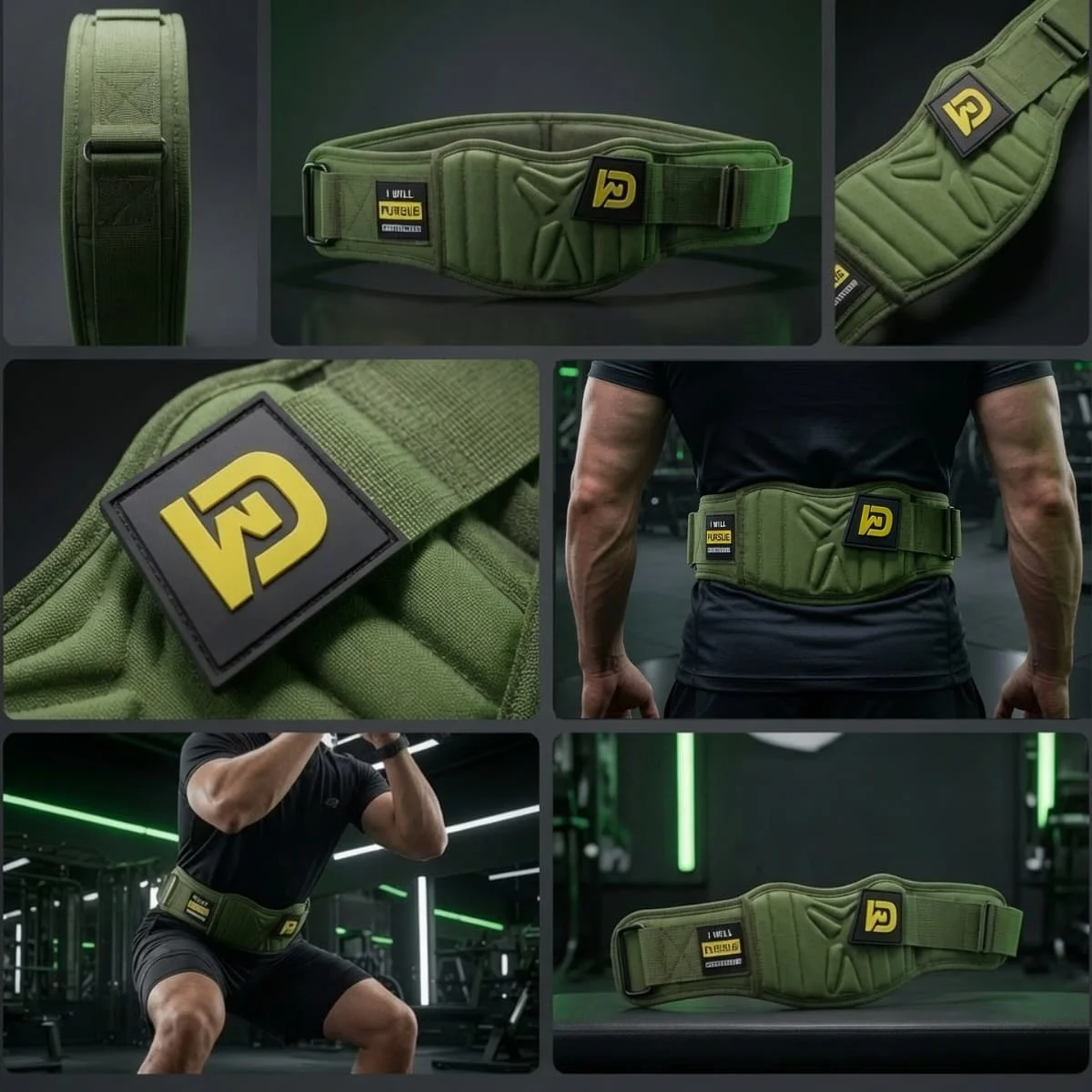 Tactical Weightlifting Belt by AlphagearX BD for heavy lifting and core support in Bangladesh.