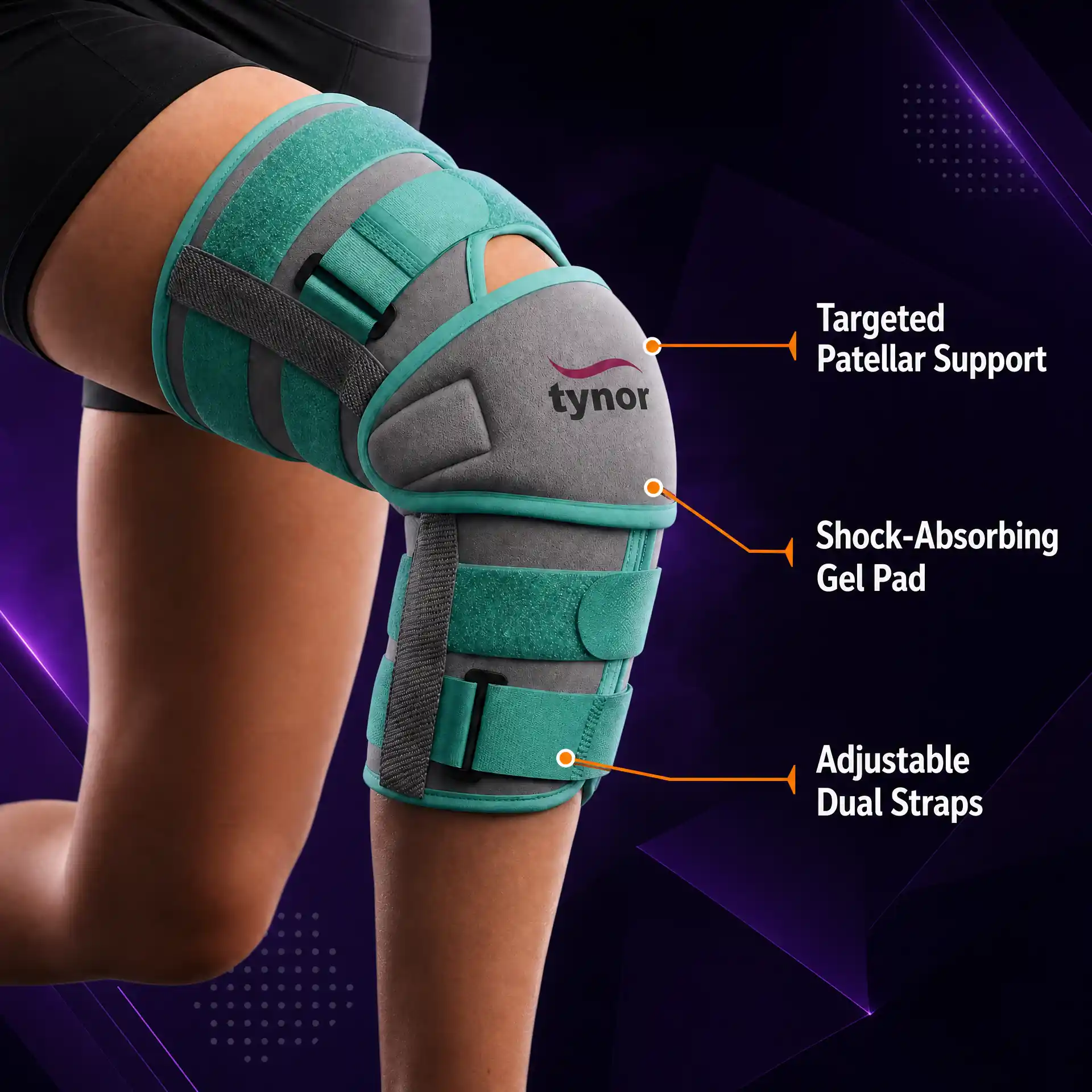 Tynor Premium Knee Immobilizer by AlphagearX BD for rigid joint support and injury recovery in Bangladesh.
