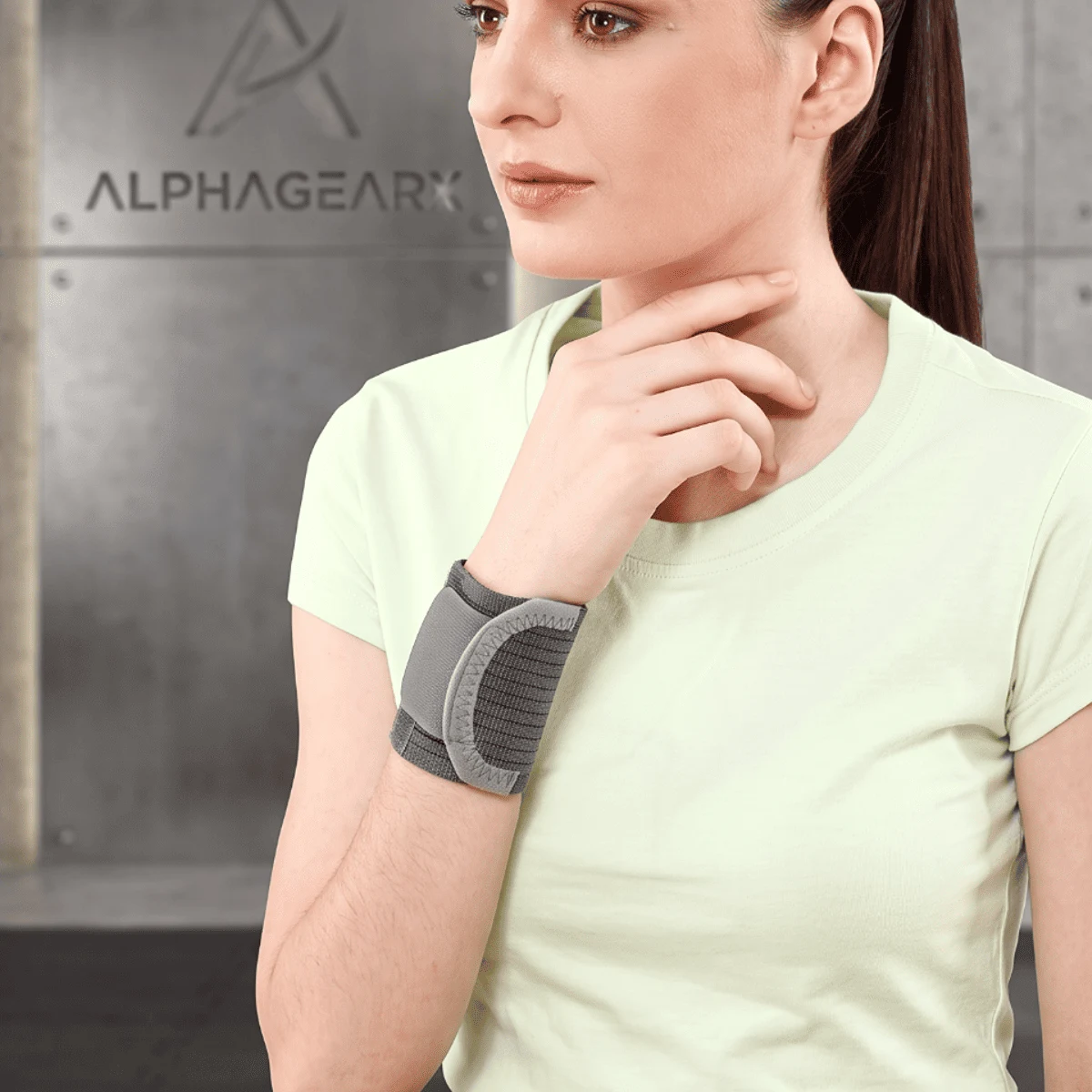 Heavy-Duty Wrist Wraps by AlphagearX BD for Wrist Support and Stability in Bangladesh.