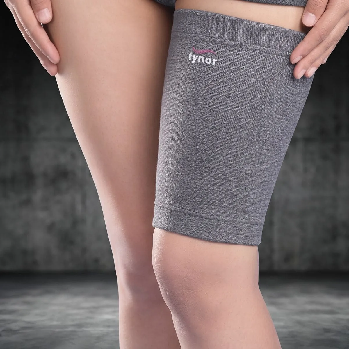 Tynor Premium Thigh Support by AlphagearX BD for hamstring and quad compression in Bangladesh.