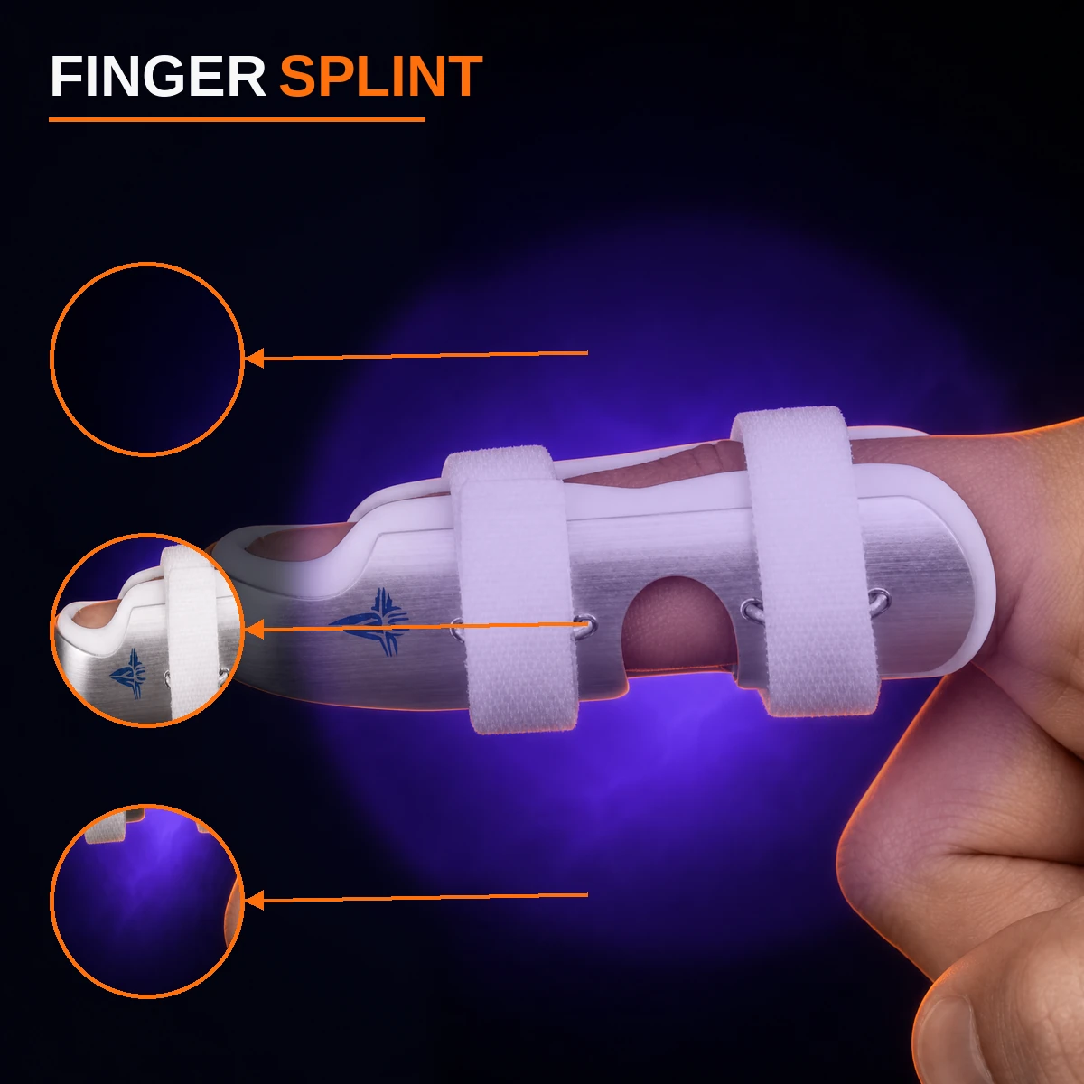 Adjustable Finger Splint by AlphagearX BD for Injury Recovery in Bangladesh.