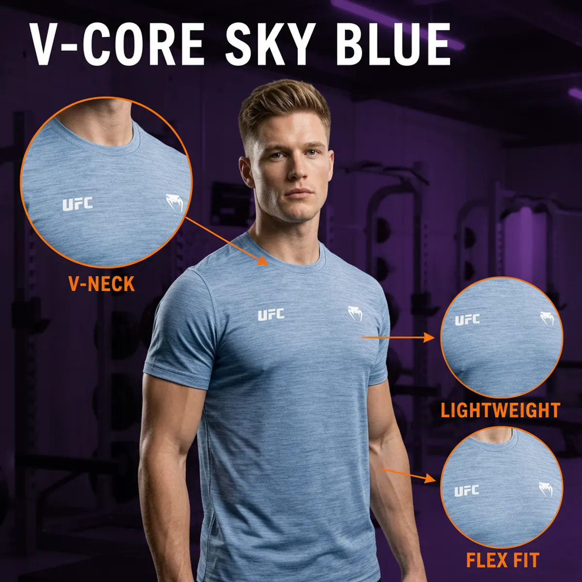 Gymshark x Venum V-Core Elite T-Shirt Green by AlphagearX BD for High-Performance Training in Bangladesh.